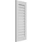 Ekena Millwork Vertical Surface Mount PVC Gable Vent: Functional, w/ 3-1/2"W x 1"P Standard Frame, 16"W x 40"H GVPVE16X4001SF - alternate 3